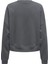 ONLSWEAT L/S CREW OVERSIZ Gri Kadın Sweatshirt 3