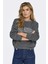 ONLSWEAT L/S CREW OVERSIZ Gri Kadın Sweatshirt 5