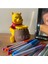 Tekno Trust Sevimli Ayı Şekerlik Kalemlik Makyaj Kutusu Sunumluk Dekoratif Obje Winnie The Pooh El Boyaması 18C 5