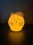 Sevimli Kedi Tealight Mumluk, Dekoratif ve Şirin Masa Süsü, 10x10 Beyaz Plastik 3