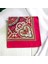 Kadın Pembe Renk Desenli %100 Cotton Bandana, Saç Aksesuarı 2