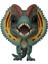 Pop Movies Jurassic Park Dilophosaurus 1