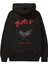 Thats It Bear Arka Baskılı Siyah Oversize Kapüşonlu Sweatshirt Erkek Kadın 1