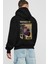 Monkey D Luffy Arka Baskılı Siyah Oversize Kapüşonlu Sweatshirt Erkek Kadın 2