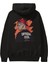 Official Cool Arka Baskılı Siyah Oversize Kapüşonlu Sweatshirt Erkek Kadın 1