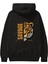 Savage Brooklyn Yazılı Arka Baskılı Siyah Oversize Kapüşonlu Sweatshirt Erkek Kadın 1