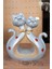 Tekno Trust Dekoratif Sevimli Romantik Ikili Kedi Biblo Ev ve Ofis Aksesuar Polyester 24X21 cm 2