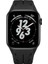 Apple Watch 44MM KRD-127 Metal Tokalı Silikon Kordon-Beyaz 2