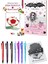 Isadora Moon 11 Tatile Gidiyor ve Şipşak Bilmeceler 3 2'li Set - Kalem 1