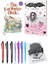 Isadora Moon 11 Tatile Gidiyor ve Pat Karikatür Okulu 2'li Set - Kalem 1