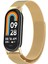 Nüanstek Xiaomi Smart Band 8 Zore Krd-01 Metal Kordon-Gold 1