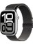 Apple Watch 10 46MM Zore KRD-121 Metal Hasır Kordon-Siyah 1