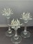 Şık Kristal Cam Lotus Üçlü Mumluk, Altın Renk, 28x13 cm 5