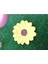 El Boyalı Sarı Ayçiçeği Dekoratif Tabağı Teraryum Obje 7,5cm 5