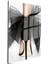 Creative Fashion 3d Dekoratif Baskı Cam Tablo 01 2