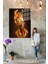 Creative Fashion 3d Dekoratif Baskı Cam Tablo 01 5