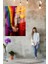 Popart Digital Sanatlar,3d Dekoratif Baskı Cam Tablo 2999 5