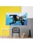 Harita/Maps 3d Dekoratif Baskı Cam Tablo 75 3