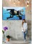 Harita/Maps 3d Dekoratif Baskı Cam Tablo 75 4
