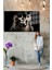 Creative Fashion 3d Dekoratif Baskı Yatay Cam Tablo 01 3