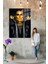 Creative Fashion 3D Dekoratif Baskı Cam Tablo 01 5