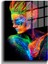 Creative Fashion 3D Dekoratif Baskı Cam Tablo 01 1
