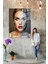 Creative Fashion 3D Dekoratif Baskı Cam Tablo 01 5