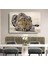 Leopar Cam Tablo | Hediyelik, Dekoratif, Ofis, Mutfak - 35 x 45 5
