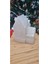Tekno Trust LED Mum Işıklı Yılbaşı Köşk Evi Dekoratif Biblo 12X13X15 cm 3