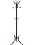 Rcr17b Sağlam Metal Elbise Askısı, Portmanto, Yüksekliği Yaklaşık 176 Cm Siyah 1