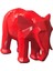 Tekno Trust Dekoratif Kübik Fil Kırmızı 25 cm 14CM 20 cm 1