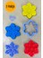 Tekno Trust Zarif 2 Parça 6 Cm,yılbaşı Kar Tanesi Kurabiye Kalıbı, 4