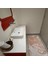 Pudra-Lilla Floş Desenli Inopoli Banyo Paspası Veya Banyo Halısı 2