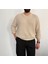 Erkek Oversize Bol Kesim V Yaka Triko Kazak 3