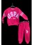 Pembe Işlemeli Uspa Eşofman Takımı 2