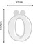 Strafor Ö Harfi 107 cm 1