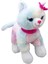 Pembe Tokalı Kedi Peluş 40 cm 1