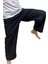 Taekwondo Alt Dobok Kırmızı Siyah Taekwondo Pantolon - Fitilli Dobok 1
