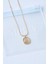 Glossy Gold Çelik Kolye 1