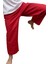 Taekwondo Alt Dobok Kırmızı Siyah Taekwondo Pantolon - Fitilli Dobok 1