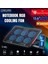 C-886 USB Notebook Soğutucu Rgb Fanlı Stand 9-17 I?nç Uyumlu 3