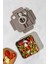 Tidy Iconıc Bej Beslenme Kutusu Set - Sporcu Diyet Öğrenci Fitness Okul Işyeri Sefer Tası 1