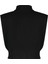 Kadın Moda Şık Dik Yaka Standart Kol Crop Fermuarlı Basic Triko Yelek 1