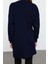 Kadın Moda Şık Tesettür Bisiklet Yaka Düşük Kol Uzun Triko Tunik Kazak 4