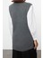 Kadın Moda Şık V Yaka Standart Kol Regular Basic Triko Süveter 5