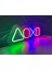 Neon LED Duvar Dekoratif Aydınlatma -Gamer2, 40X13CM- 3