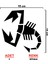 Akrep Sticker Model 2 - Çamurluk Sticker - Oto Sticker - Araba Sticker - Araç Sticker - Cam Sticker 1