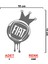 Fiat Taç Sticker - Fiat Sticker - Oto Sticker - Araba Sticker - Araç Sticker - Cam Sticker 1