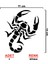 Akrep Sticker Model 1 - Çamurluk Sticker - Oto Sticker - Araba Sticker - Araç Sticker - Cam Sticker 1