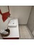 Ekru-Bej-Silver Retro Desenli inopoli Banyo Paspası Veya Banyo Halısı 2